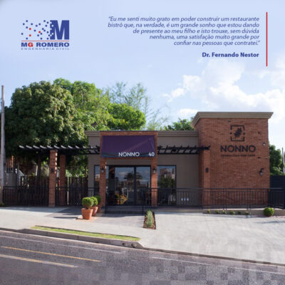 Dr. Fernando Nestor – Nonno Cozinha Italo Brasileira - MG Romero